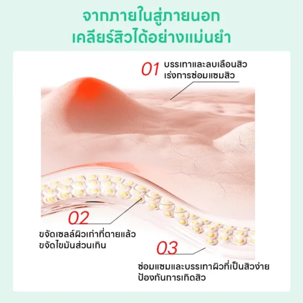 PAPA FEEL Salicylic Acid นักล่าสิว โลชั่นอบแห้ง 35ml-09