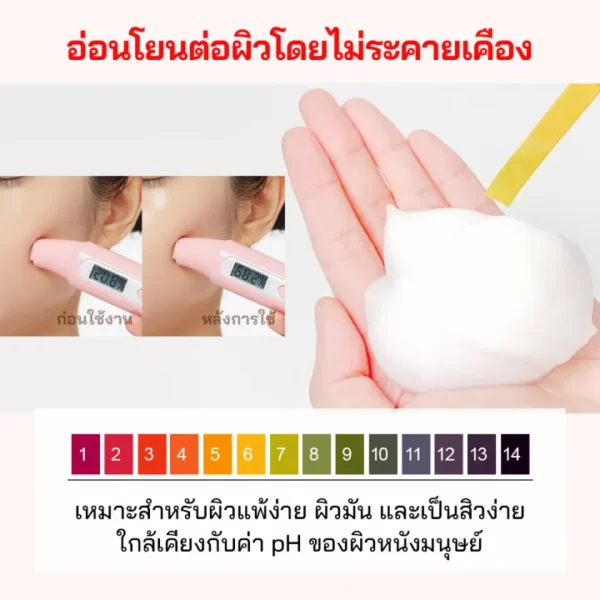 PAPA FEEL Self Foaming Facial Wash เซลฟ์โฟมมิ่งเฟเชียลวอช-06