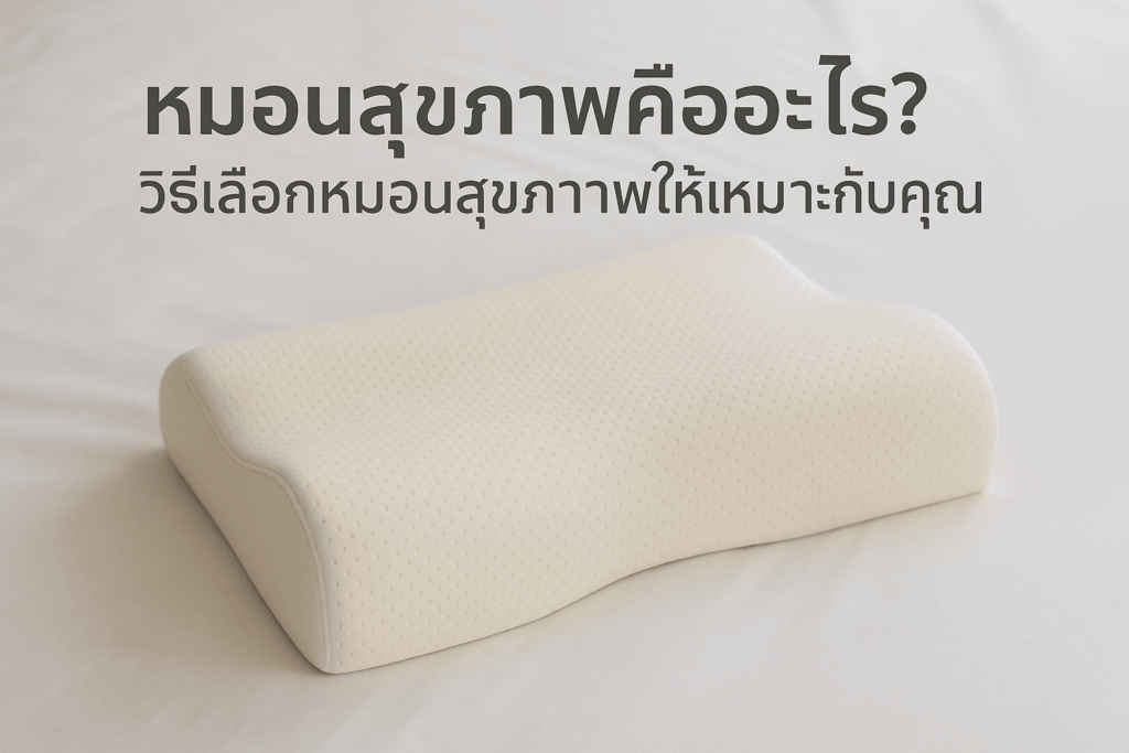 หมอนสุขภาพ memory foam