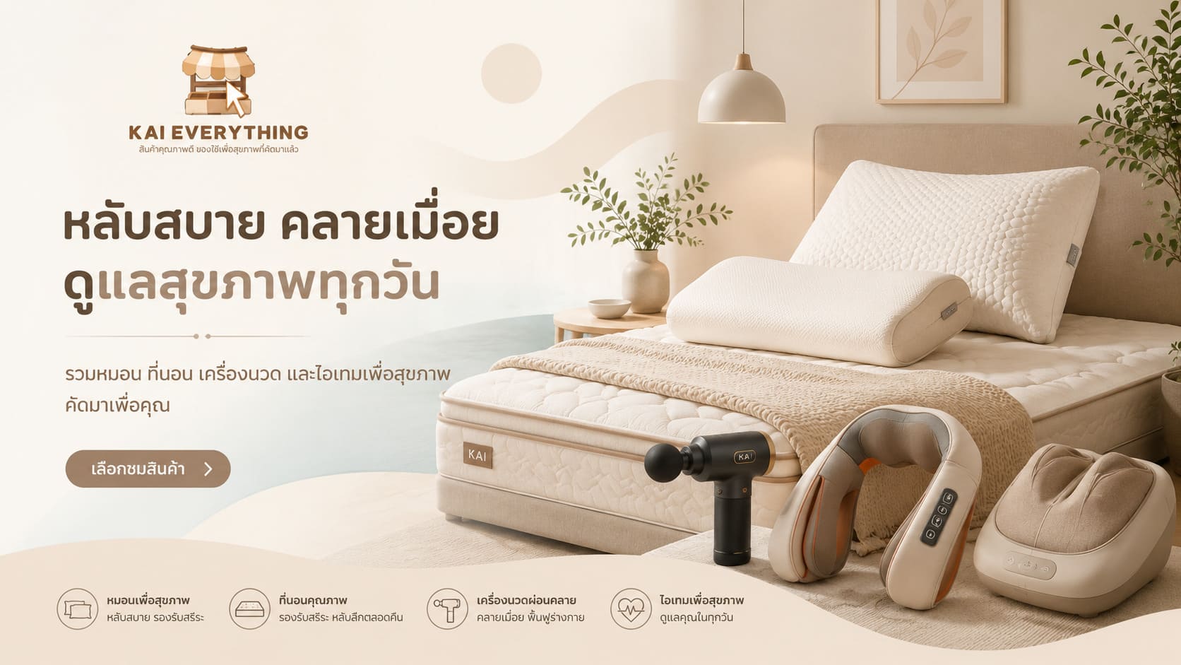 Shop สินค้าสุขภาพ คัดมาเพื่อคุณ