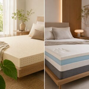 ที่นอนยางพาราดีไหมเปรียบกับ Memory Foam ที่นอนยางพาราดีไหม?